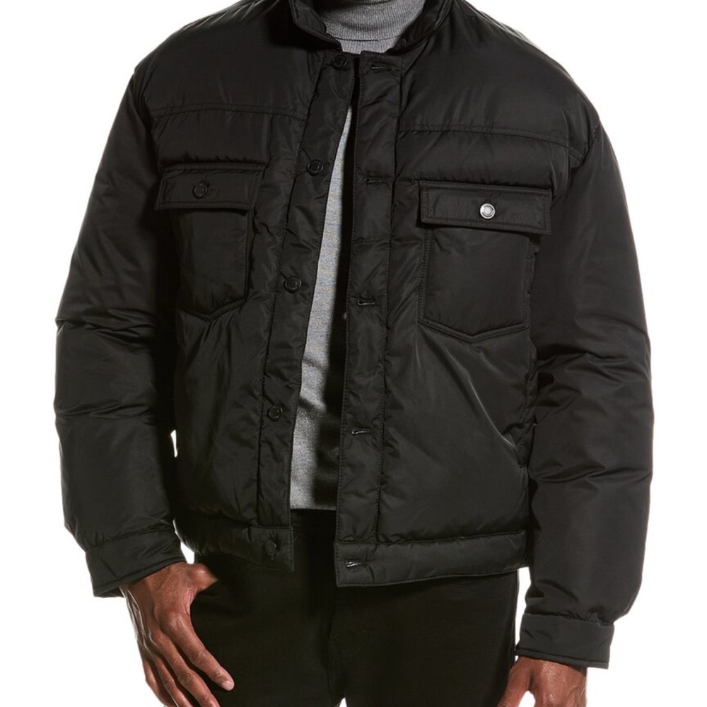 HUDSON Jeans Trucker Puffer Jacket size XL